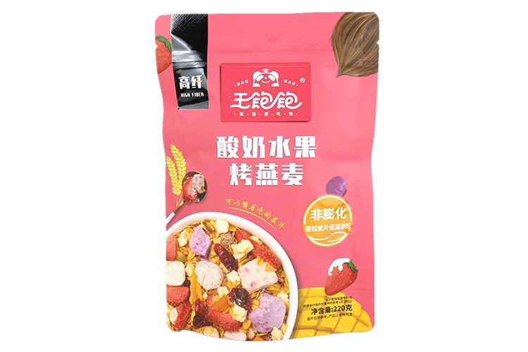 WANGBAOBAO YOGURT FRUIT OATMEAL 220G